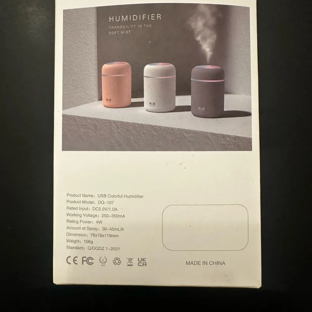 Mini Colorful LED Humidifier - Picture 4 of 4